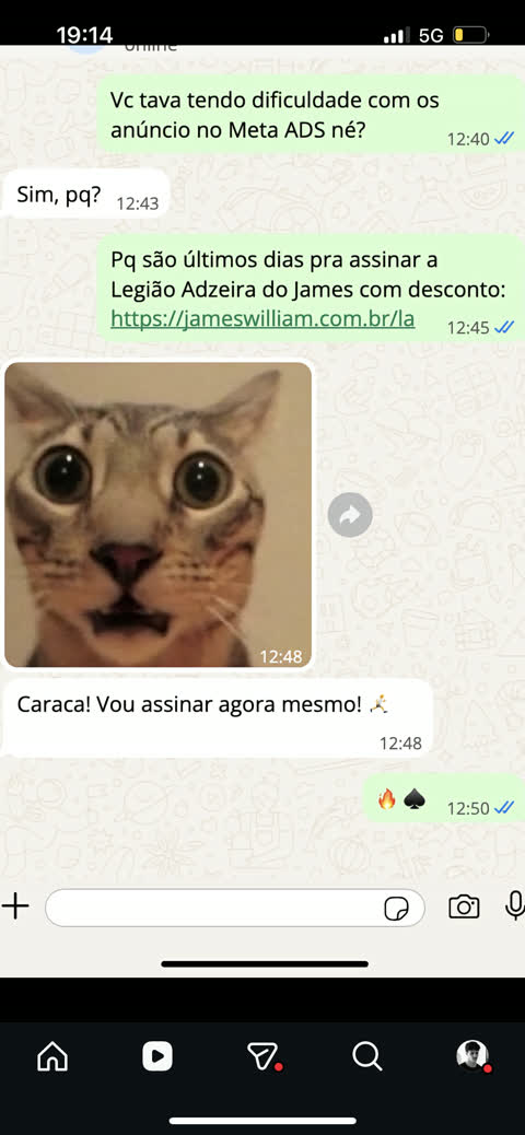 Exemplo do formato